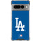 MLB Los Angeles Dodgers - Solid Distressed Google Pixel 7 Pro Clear Case